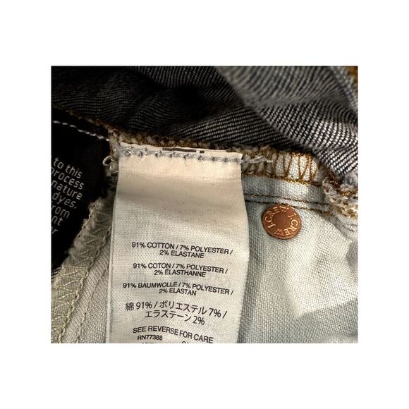 J. Crew Jean Shorts Cut-Offs Denim Blue - Women's Size 27 - Picture 6 of 6